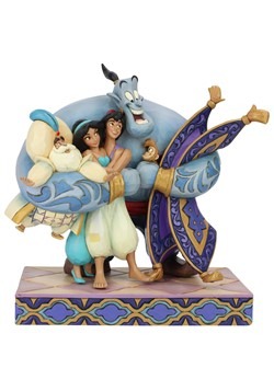 Aladdin Group Hug Jim Shore Statue