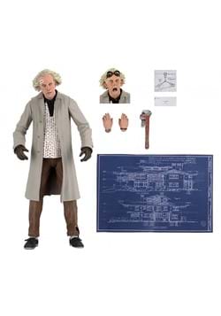 Back to the Future Doc Brown 7" Scale Action Figure