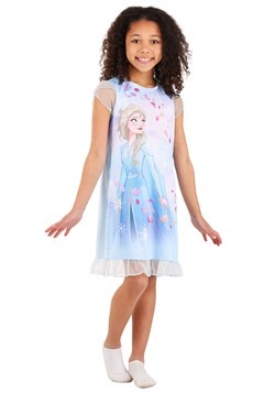 Disney Girls Frozen Elsa Dorm Nightgown