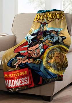 Doctor Strange Comic Madness Throw Blanket UPD