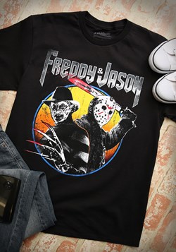 Freddy and Jason Metal Album Men's TShirt update
