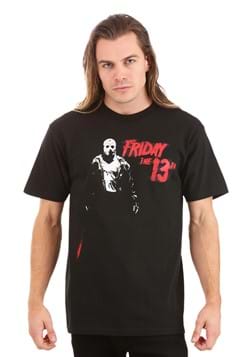 Jason Vorhees Friday the 13th Adult Black T-Shirt Update