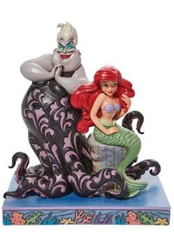 Jim Shore Disney Ariel & Ursula Statue