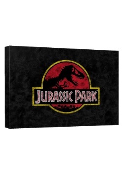 Jurassic Park Classic Logo Canvas Wall Décor
