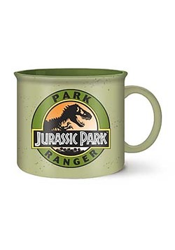 Jurassic Park Ranger 20 oz Jumbo Ceramic Camper Mug