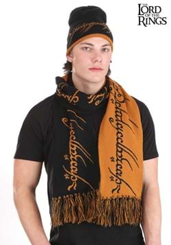 Lord of the Rings One Ring Knit Hat and Scarf Set