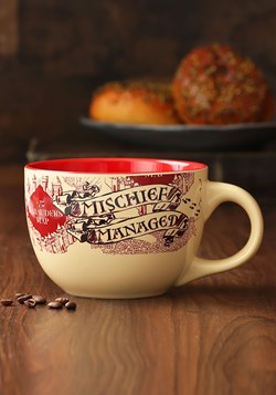 Marauders Map Harry Potter 24oz Ceramic Soup Mug Update