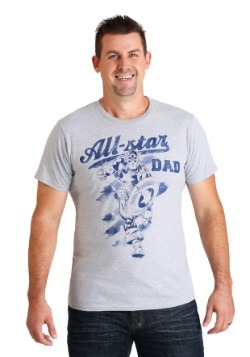 Marvel Captain America All-Star Dad Men's T-Shirt