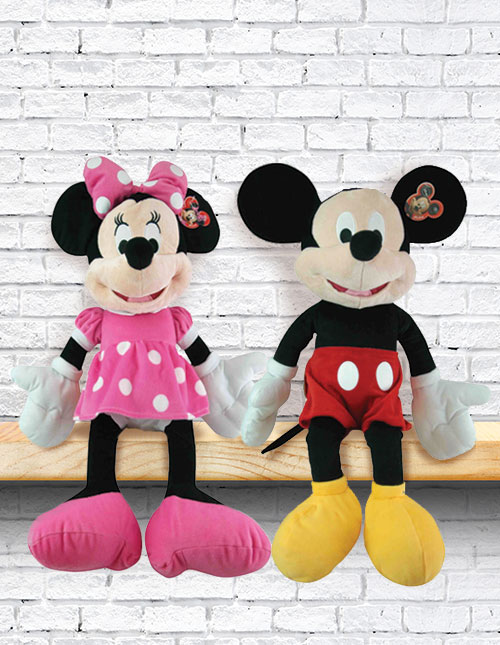 Mickey and Minnie Plush Toys