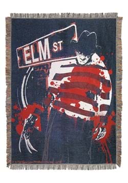 Nightmare on Elm Street Tapestry Throw