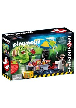 Playmobil Slimer with Hot Dog Stand