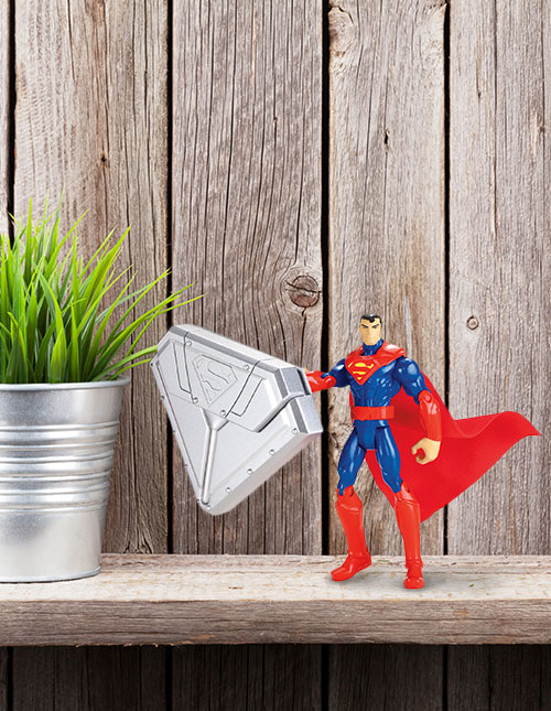 Superman Steel Shield Figure
