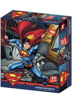 Superman Strength 500 Pc Lenticular 3D Image Jigsa