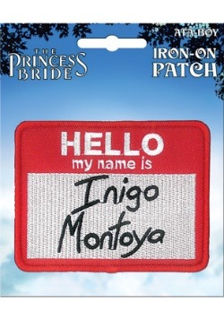 The Princess Bride Inigo Montoya Iron-On Patch