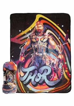 Thunderous Thor Micro Raschel Throw Blanket