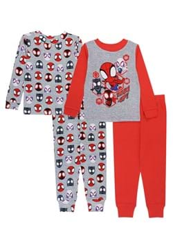 Toddler Boys 4pc Spidey and His Amazing Friends Pajama Set