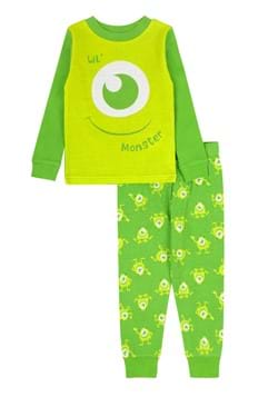 Toddler Boys Monsters Inc Mike Wazowski Pajama Set