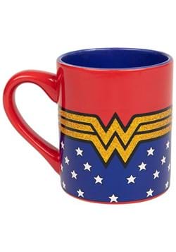 Wonder Woman Logo 14oz Glittery Ceramic Mug main