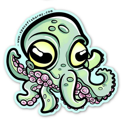 Cookie the Octopus Sticker