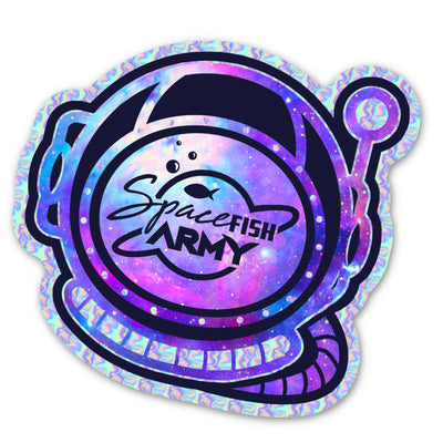 Galaxy Helmet Sticker