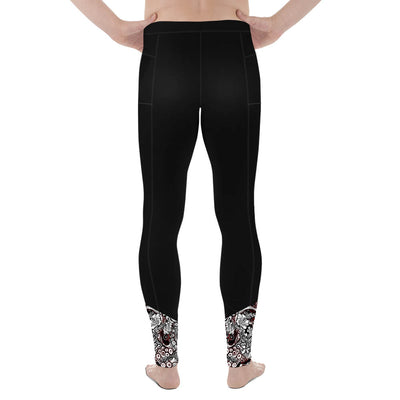 Men's Dive Skin Leggings - Back