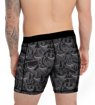 MENS Eco-friendly Tiger Shark NO BUNCH Scuba Shorts