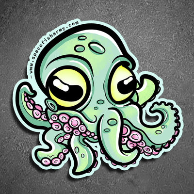 Cookie the Octopus Sticker