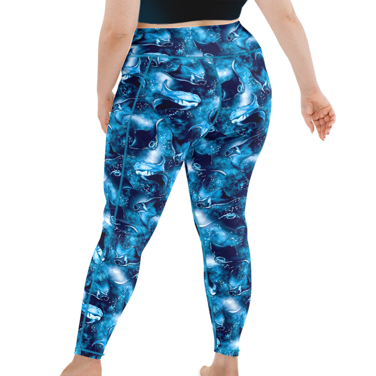 Plus Size Eco-Friendly Manta Mayhem Leggings