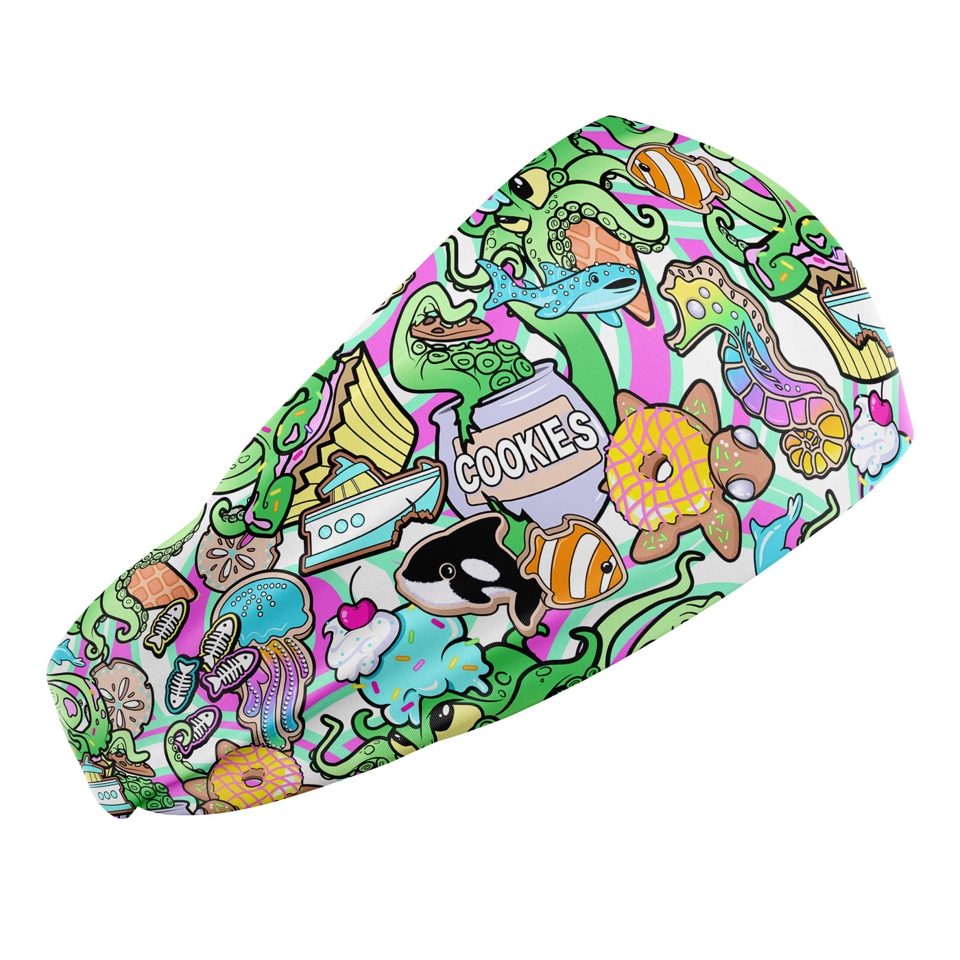 Eco-friendly Candy Octopus Scuba Head Band