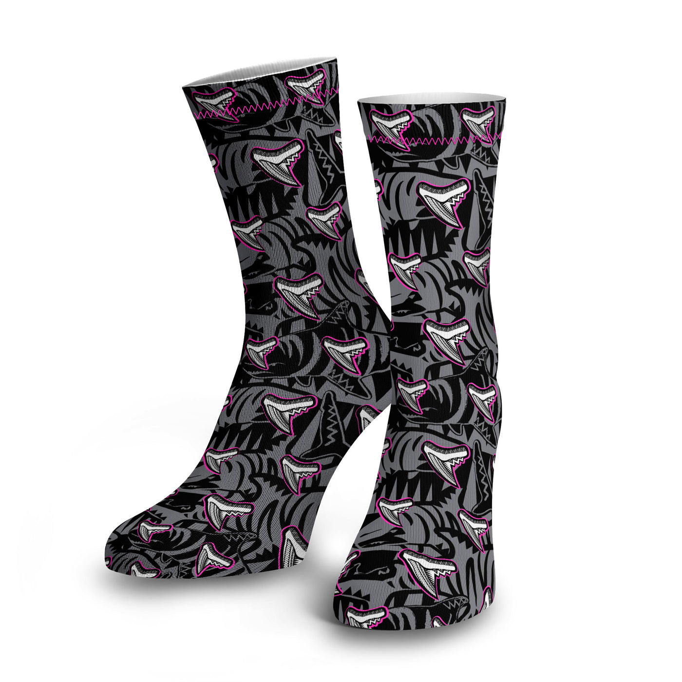 Eco-friendly Tiger Shark Tribal Dive Socks