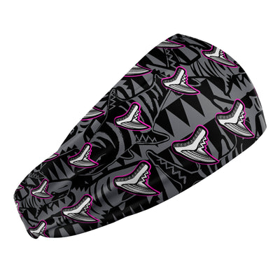 Eco-friendly Tiger Shark Tribal Scuba Head Band