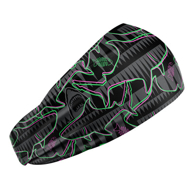 Eco-friendly Neon Jaws Scuba Head Band