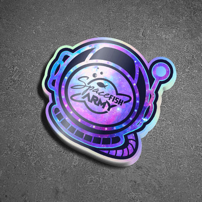 Galaxy Helmet Sticker