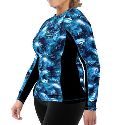 Plus Size Eco-friendly Manta Mayhem Rashguard