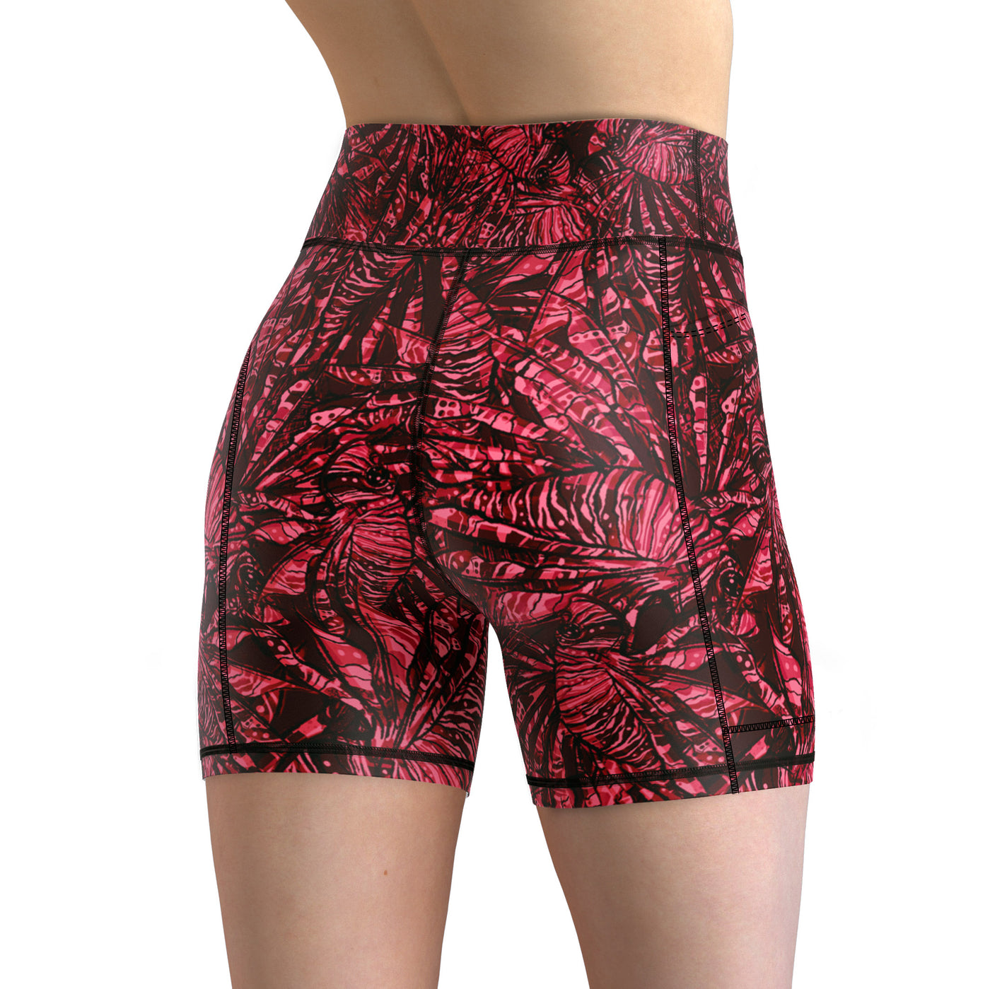 Eco-Friendly Lionfish Invasion Shorts