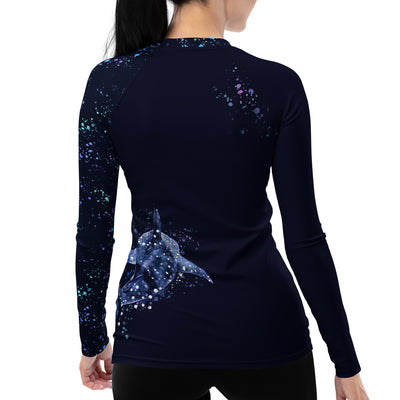 Whale Shark Wonderland Contour Rashguard