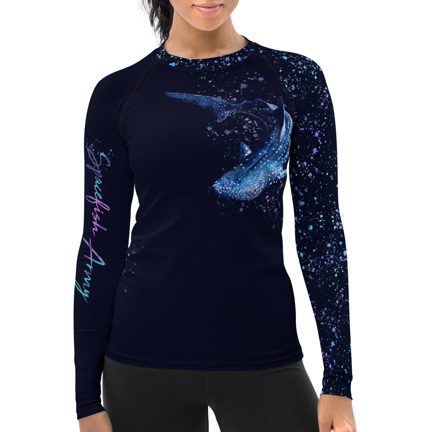 Whale Shark Wonderland Contour Rashguard